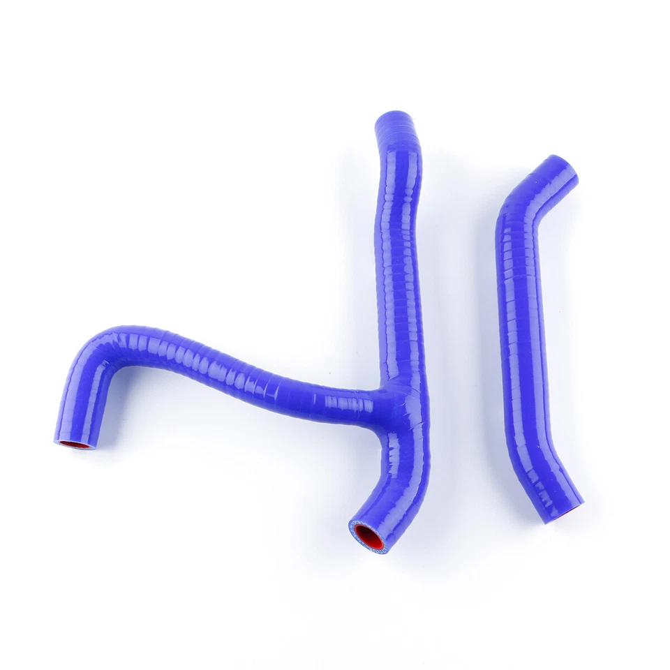 Silicone Radiator Hose For 07-11 Polaris Outlaw 450 MXR / 525 IRS 525S Blue - Image 3 of 4