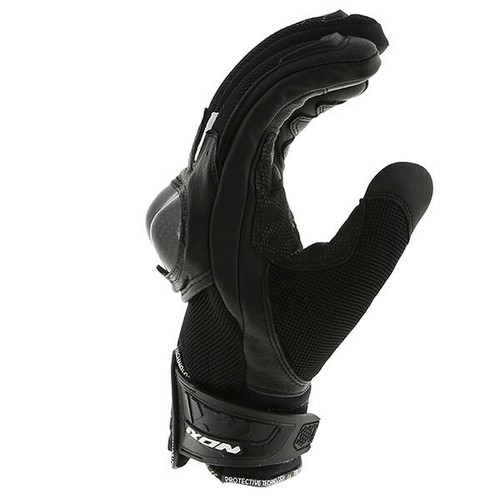 Ixon Motorcycle Gloves RS Rise Air Gloves Black White XL Lightweight Motorbike - Picture 4 of 6