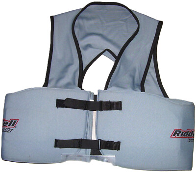 Riddell Varsity Rip Vest, Rippenschutz Weste XXL, grau
