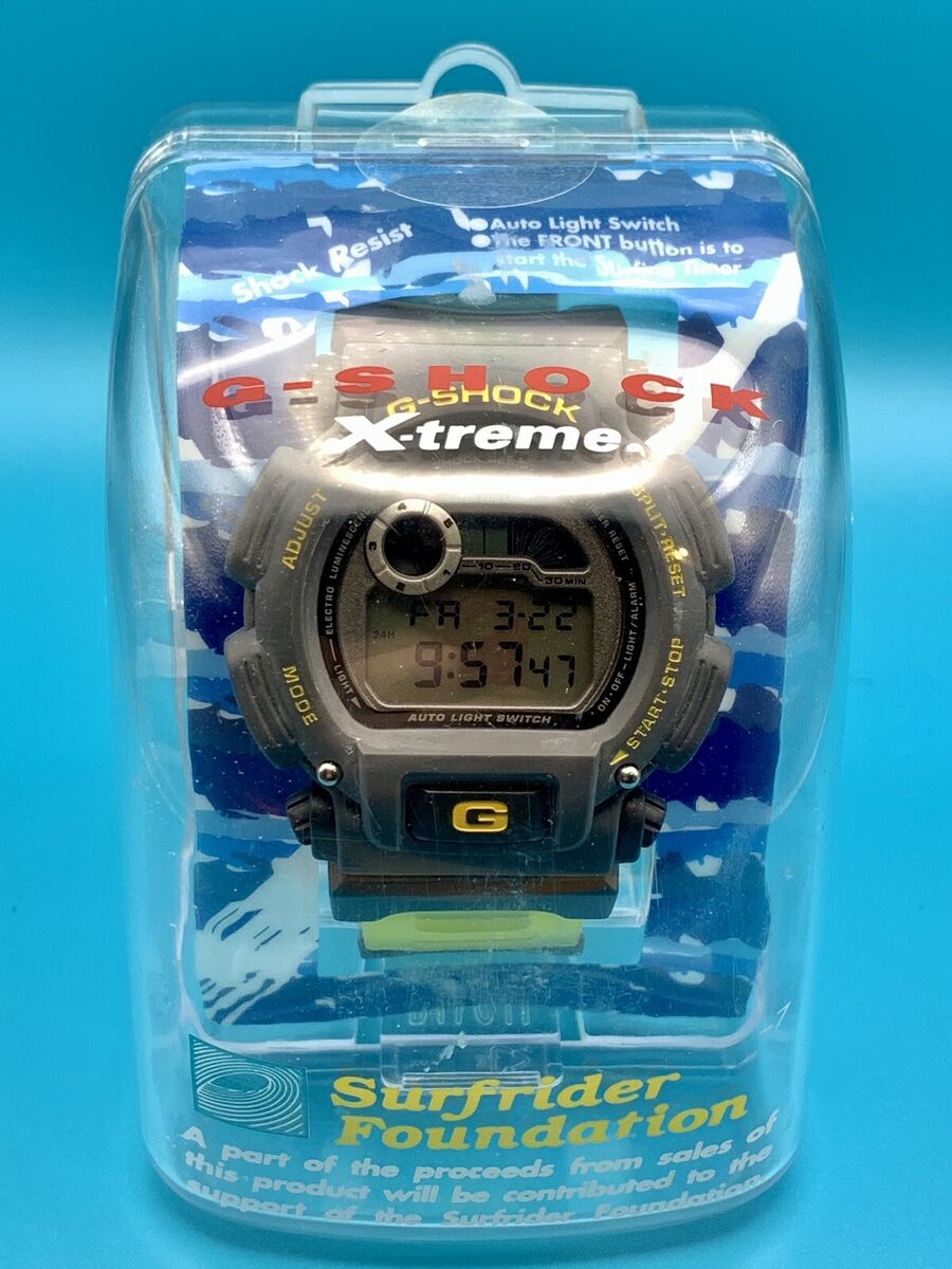 CASIO VINTAGE G-SHOCK DW-9000SR-9T Surfrider Foundation 1997 CASIO VINTAGE G-SHOCK DW-9000SR-9T Surfrider Foundation 1997