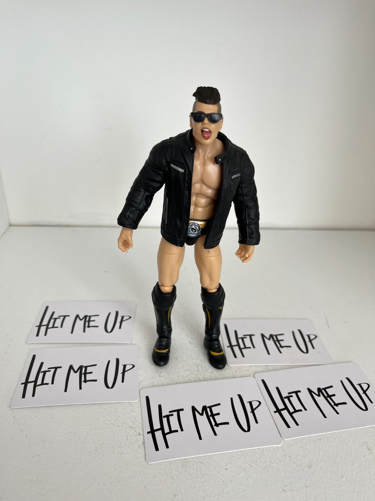 AEW Sammy Guevara Unrivaled Series 4 Wrestling Action Figure by Jazwares – Premium Collectible WWE-Style Toy for Fans and Collectors