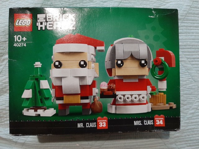 christmas brickheadz