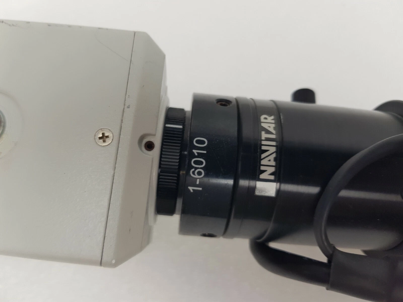 Navitar 1-6010 C-mount coupler on the JAI camera