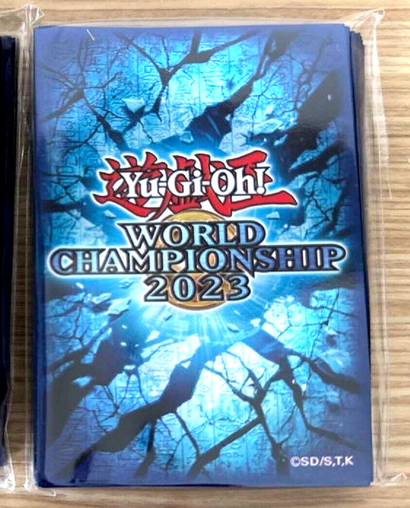 Yugioh Card Protector 50 Sleeves World Championship 2023 WCS Japan Sleeve  NEW