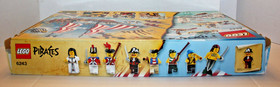 Lego Pirates 6243 Brickbeard&rsquo;s Bounty 100% Complete W/ Box , Minifigs & Manuals