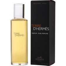Hermes Terre D'Hermes Parfum Refill For Men 4.2 oz / 125 ml New In Box