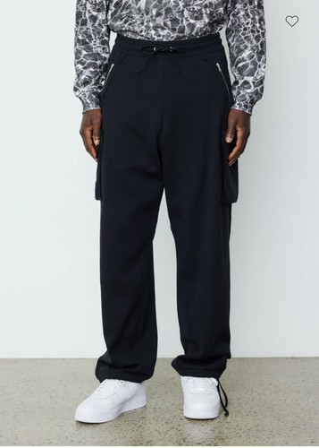 NIKE ESC Woven Cargo Pants Medium Loose Fit Jogger Utility Made in Italy $380 - Picture 2 of 8