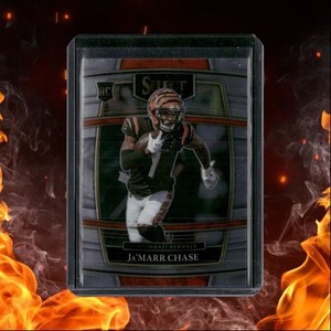 2021 Panini Select Ja'Marr Chase Concourse Level Rookie #47