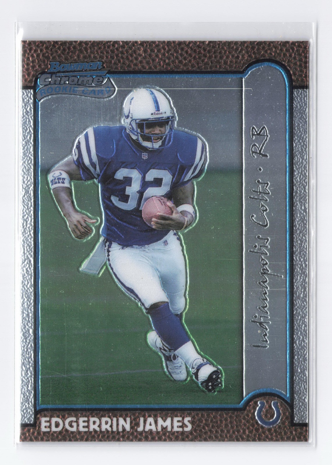 Edgerrin James Bowman Chrome #161 Base