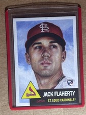 2018 Topps Living Set #89 Jack Flaherty Mint Rookie card RC. rookie card picture