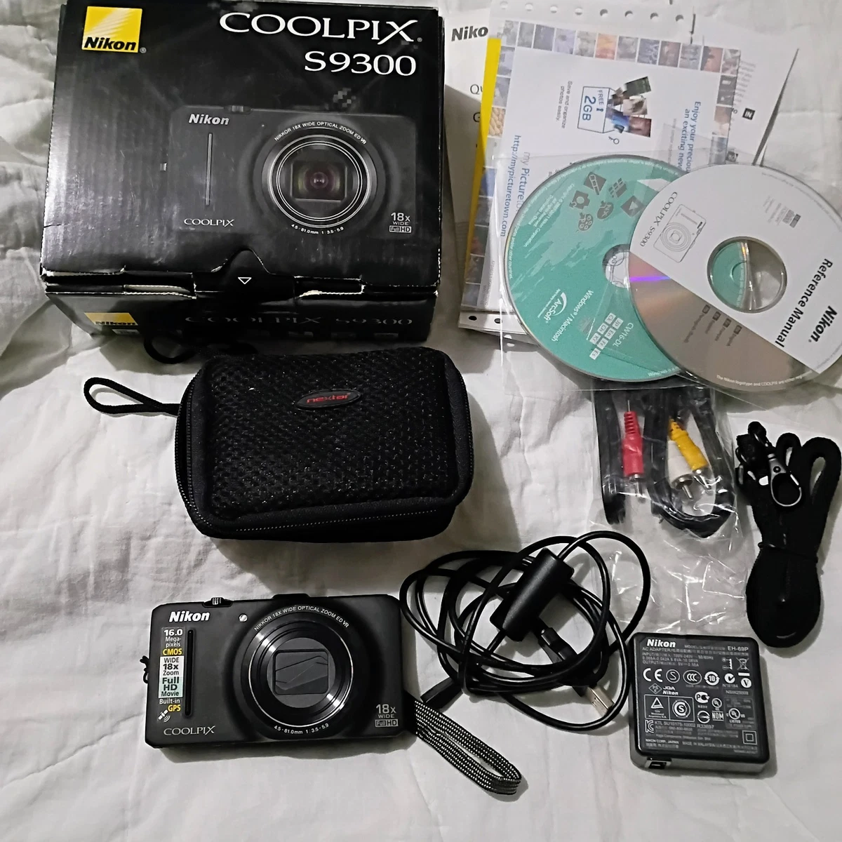 ジャンク Nikon COOLPIX S9300 1個 CASIO EX-ZR500 1個 中古品 Nikon