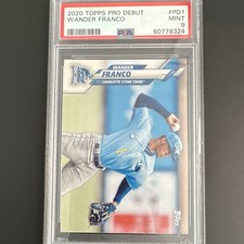 2020 Topps Pro Debut - Wander Franco #PD-1 (RC) Charlotte Stone Crabs PSA 9