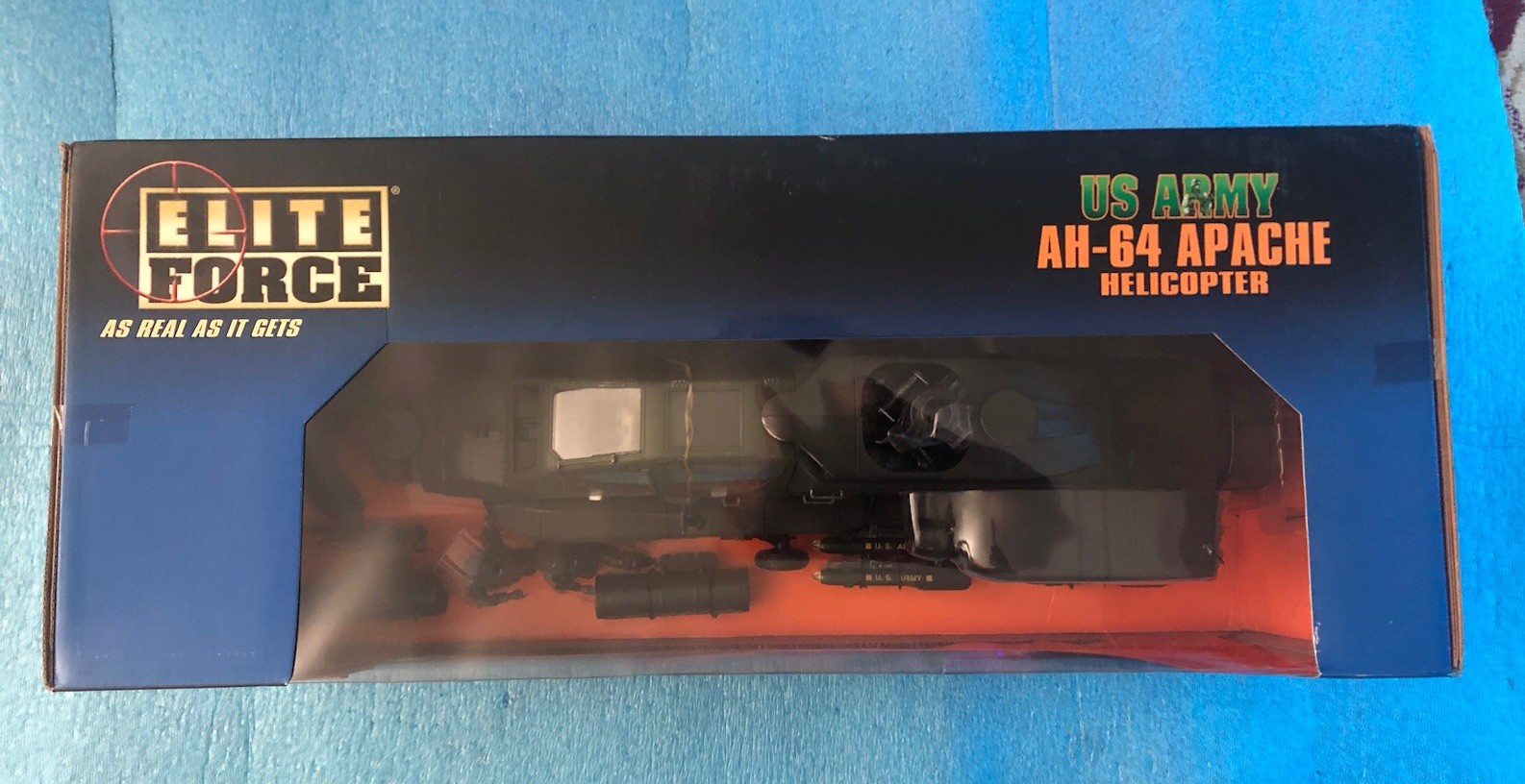 BBI Elite Force 1/18 Scale AH-64 Apache Attack Helicopter Mi
