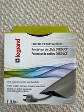 LEGRAND/WIREMOLD Corduct 5 Ft. 1-channel Over-floor Cord Protector - Brown
