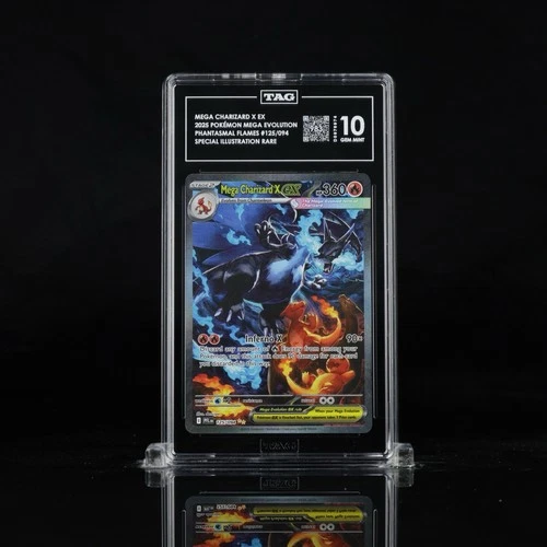 Mega Charizard X Ex 125/094 TAG 10 983. Black Label Potential