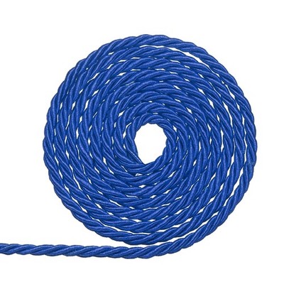 Twisted Cord Trim, 3mm/11 Yard Trim Cord Rope Twine Braided Rope, Dark Blue