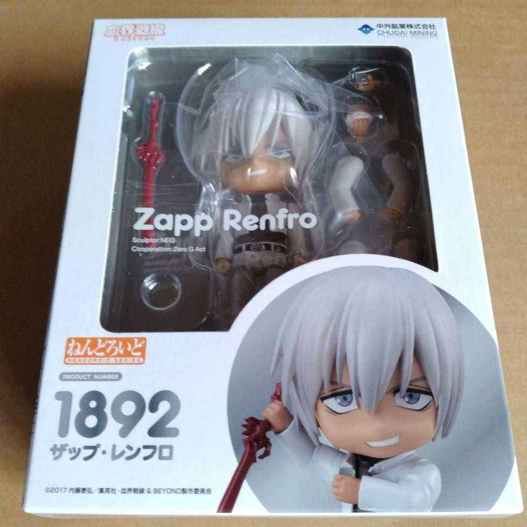 Nendoroid Blood Blockade Battlefront Zapp Renfro | eBay
