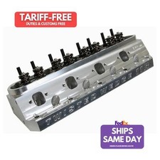 Trick Flow Tfs-52515601-c01 One Natural Aluminum Sbf Alm Tw Cylinder Head 190cc
