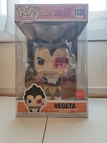 Funko Pop! Vinyl Jumbo 10 in: Dragon Ball - Vegeta - GameStop (Exclusive) #1138