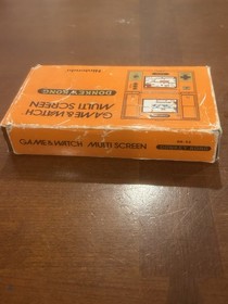 Excellent Nintendo DONKEY KONG DK-52 Game & Watch Multi Screen 1982 CIB Tested 