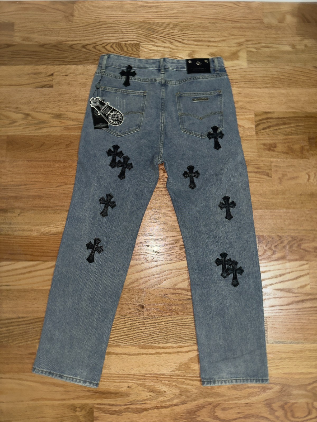 Chrome Hearts Cross Patch  Jeans - image 4
