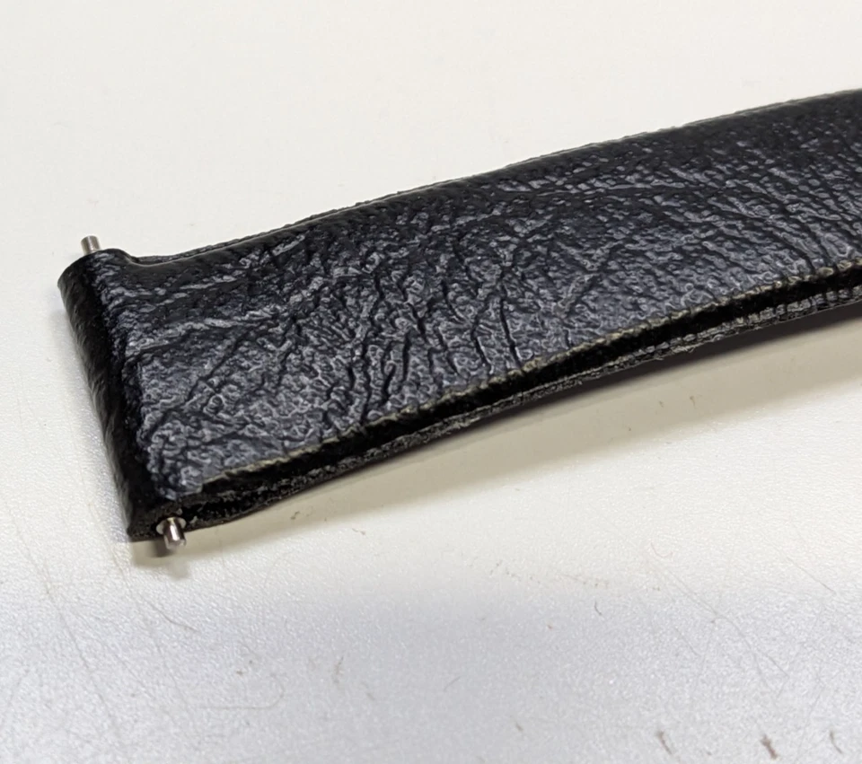 NOS LORUS V821-0120 LADIES BLACK 13MM REPLACEMENT LEATHER WATCH BAND ZK023 - Image 4 of 4