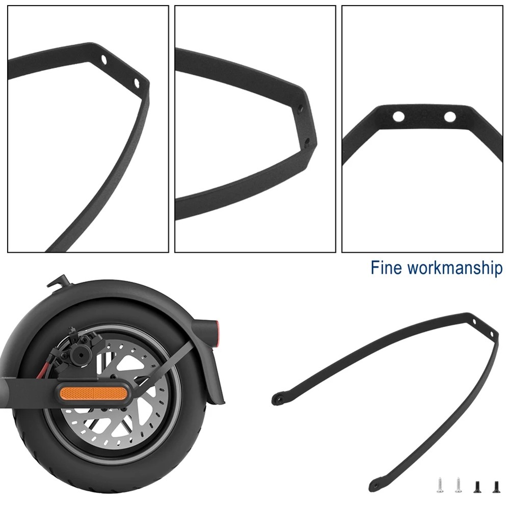 Supporto parafango per scooter elettrico 4 Mi4 Pro con set viti K8M1 foto 2