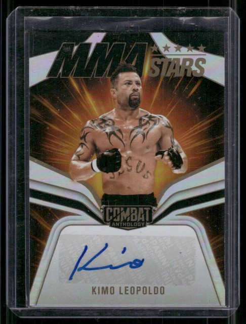 Kimo Leopoldo 2025 Panini Combat Anthology MMA Stars Auto Autograph MS-KML