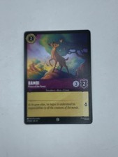 Disney Lorcana TGC Reign of Jafar Bambi - Prince of the Forest 57/204 Non-foil