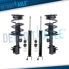 Front Struts Coil Spring Rear Shock Absorbers Kit for 2009 - 2014 Nissan Maxima