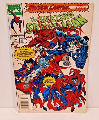 The Amazing Spider-Man #379 Marvel Comics Newsstand VF/NM
