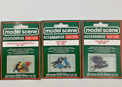 Peco Modelo Escena Accesorios OO/HO Referencia 5082,5057,5059 Juego De 3 Figuras Nuevo | Zustand: New