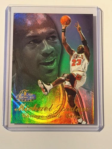 Jordan 1997 Fleer Jordan #1 Holo