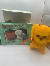 Little Spaniel Vintage 1970-80s orange fur toy dog doll NOT WORKING YU