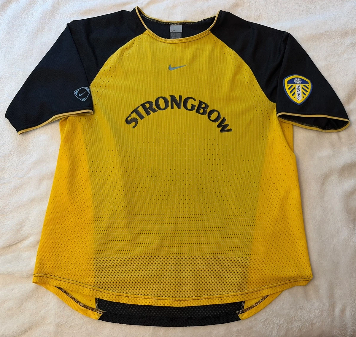 Nike Leeds United Dri-FIT シャツ XL Nike Leeds United Memorabilia Football Shirts (English Clubs) for