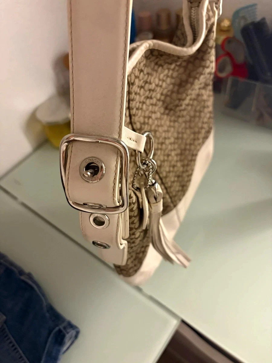 Coach ショルダーバッグ ホワイト バッグ & ハンドバッグ 女性用 | eBay