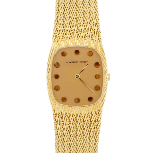 Audemars Piguet Cobra Champagne TIGER EYE DIAL 18K Yellow Gold 27mm 5398BA Watch