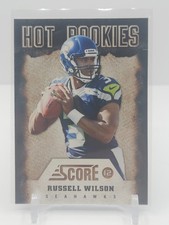 RUSSELL WILSON 2012 SCORE HOT ROOKIES ROOKIE CARD! RC! SEATTLE SEAHAWKS!. rookie card picture