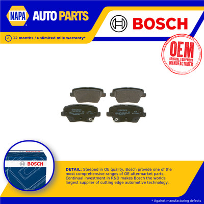 Brake Pads Set Rear 0986424864 Bosch 58302G4A30 BP2487 E990R02A08714976 22675