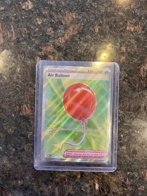 Air Balloon 166/132 Full Art Ultra Rare Holo Mega Evolution Pokemon TCG