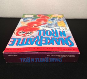 Snake Rattle n Roll (Nintendo NES, 1990) Solo caja muy buen estado