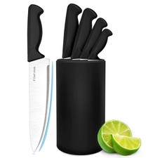 Knife Set, 6-Piece Kitchen Knife Set, German High Carbon Stainless Steel, Dur...