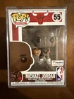 MICHAEL JORDAN VINYL FUNKO POP BASKETBALL FANATICS EXCLUSIVE BOX NUMBER 55