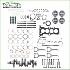 Engine Rebuild Overhaul Kit- Crankshaft/Piston For Hyundai Accent Kia Rio/Soul
