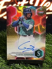 2023 Bowman’s Best Gabriel Gonzalez AUTO /75 GOLD LAVA REFRACTOR