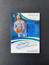 2024-25 Immaculate Collection Basketball Dillon Jones Rc Rookie Patch Auto 1/1