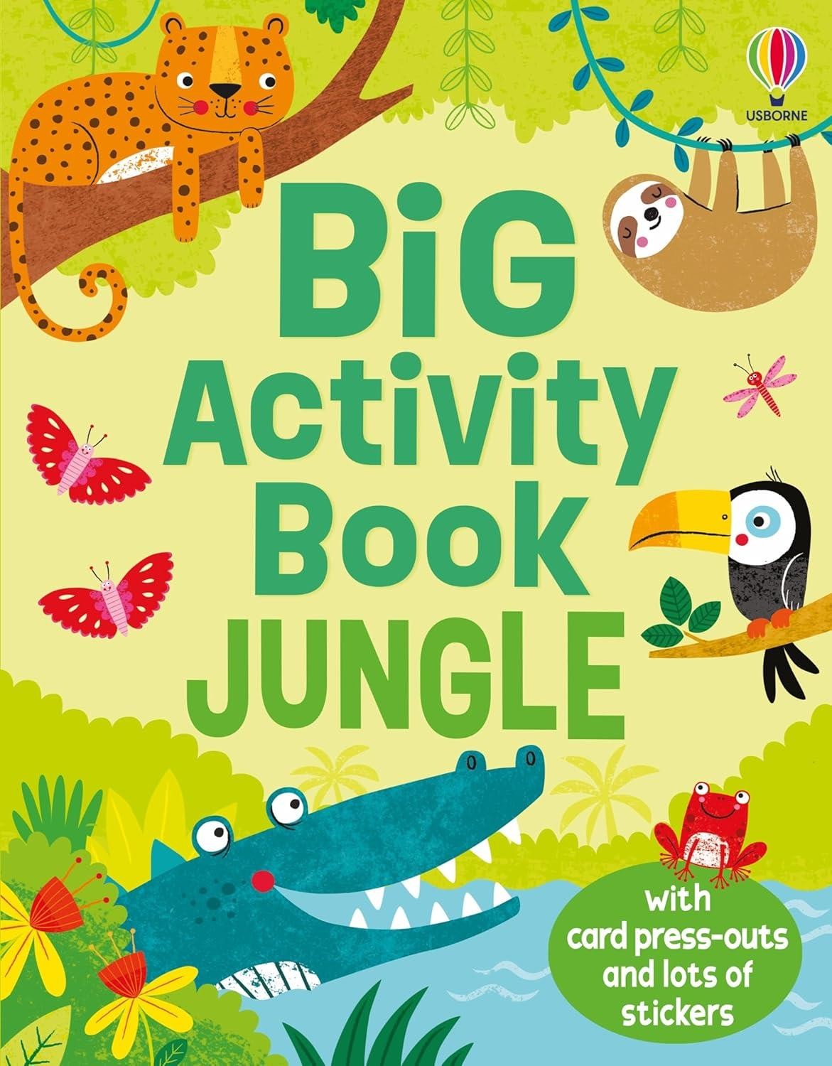 Big Activity Book Jungle by Kirsteen Robson Paperback