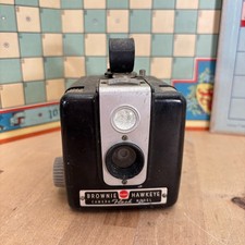 Kodak Brownie Hawkeye Flash Model Camera   Untested As-Is   Vintage Box Camera