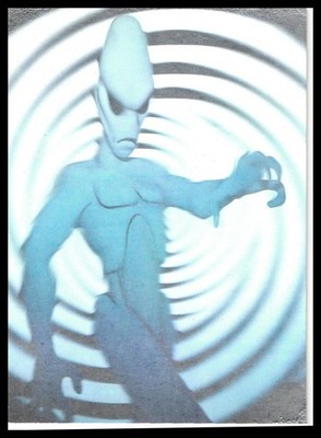 There are Aliens Among Us Fantasma Outsiders Report 1991 Hologram Holo Card #8