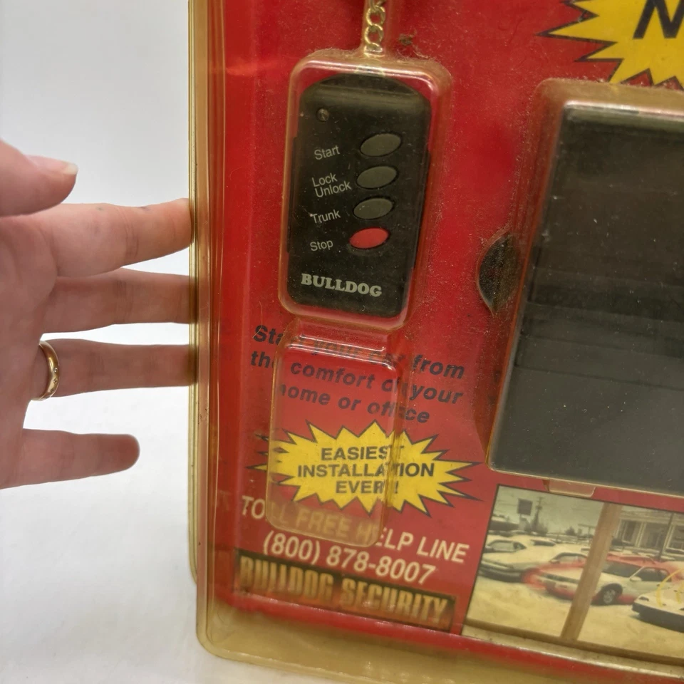 Bulldog Seguridad Control Remoto Coche Vehículo Arrancador Entrada Sin Llave Control Remoto RS122 NOS NUEVO Foto 2 de 4